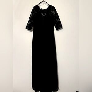 Merrily Mother of The Bride Dress 3/4 Sleeves Evening Gowns Lace Beading Sequins